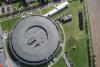 Aerial view of the Synchrotron Soleil in France